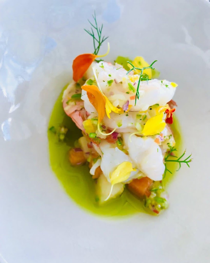 Plating for master chef india,Fresh prawn chow,, which some may call ceviche. #fresh #seafood #cooking