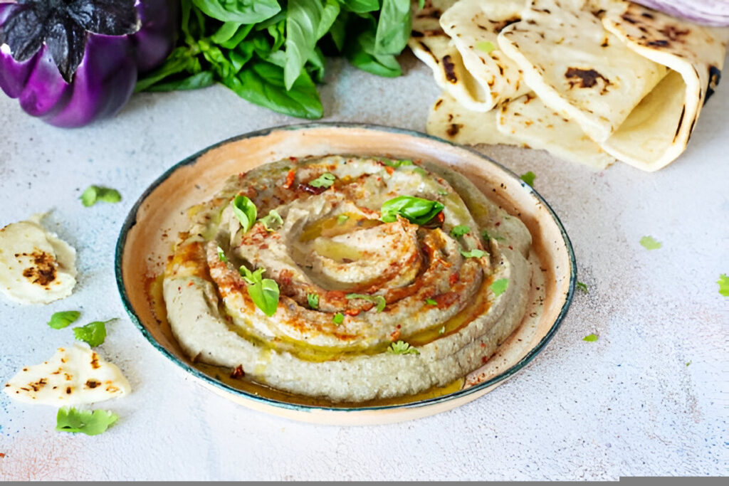 steptodown.com958916-1024x683 Baba Ghanoush (Roasted Eggplant Dip)